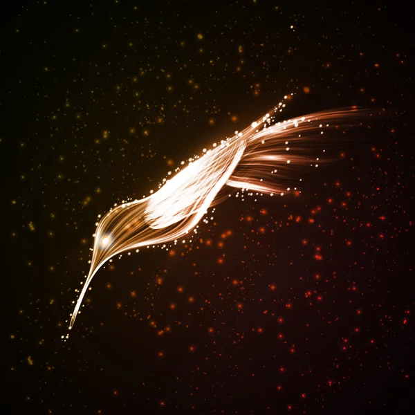 Colibri néon — Image vectorielle