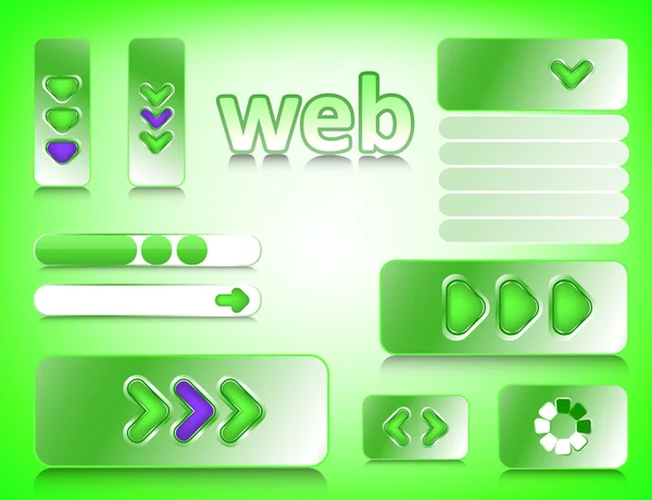 Web design elemek — Stock Vector
