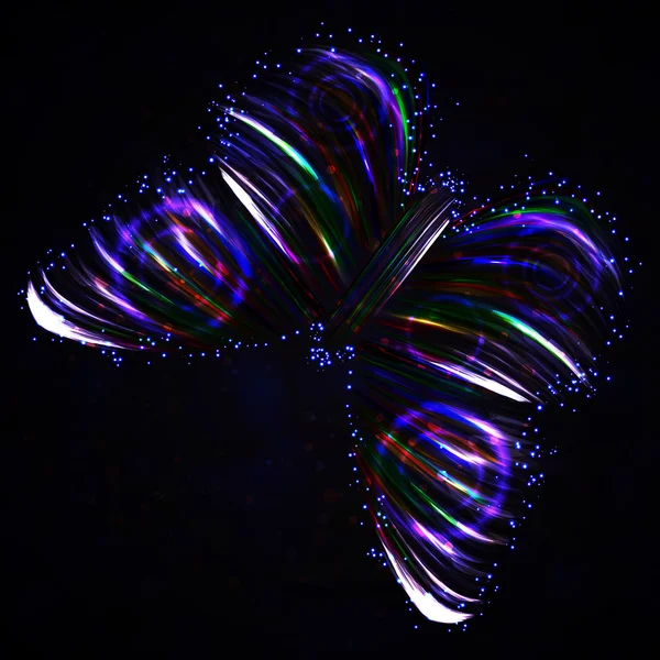 Papillon brillant — Image vectorielle
