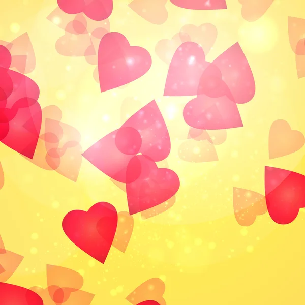Walentynki serca — Wektor stockowy