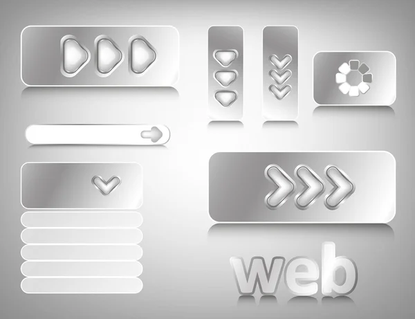 Web design elements — Stock Vector