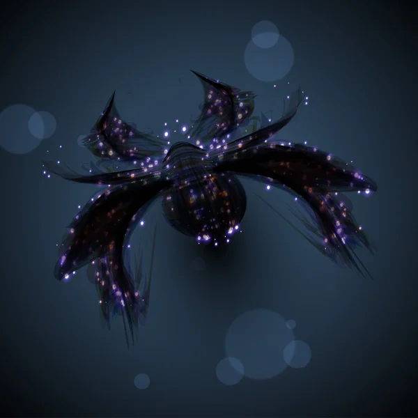 Abstrait araignée — Image vectorielle