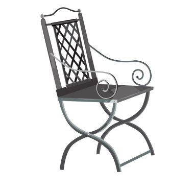 Forged chair clipart