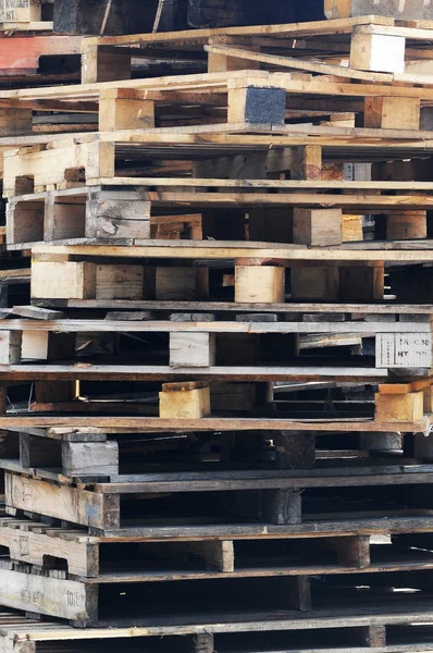 Disorganizzare pila di legno — Foto Stock