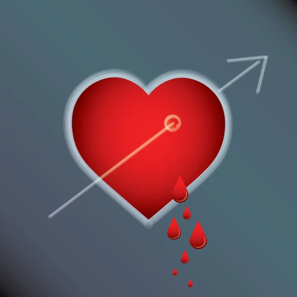 Fond spécial avec Valentine — Image vectorielle
