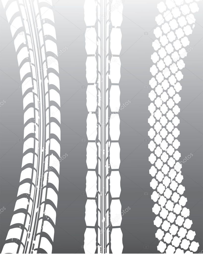 Special tire track background