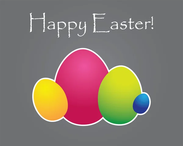 Különleges húsvéti tojás kártya — Stock Vector