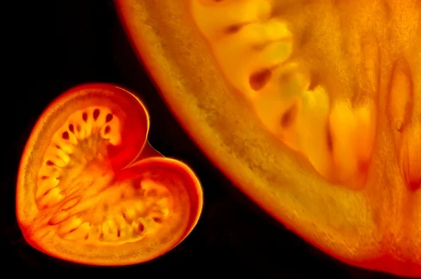 stock image Tomato in the form of heart