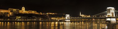 Budapest Danube Panorama clipart