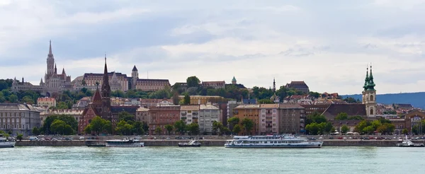 Панорамний Будапештському районі Буда Стокове Зображення