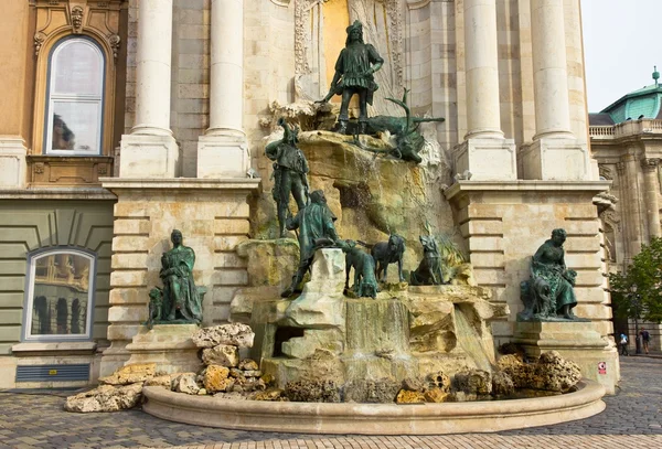 Royal Palace Fountain — Stock Photo, Image
