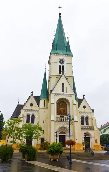 Капошварская католическая церковь — стоковое фото