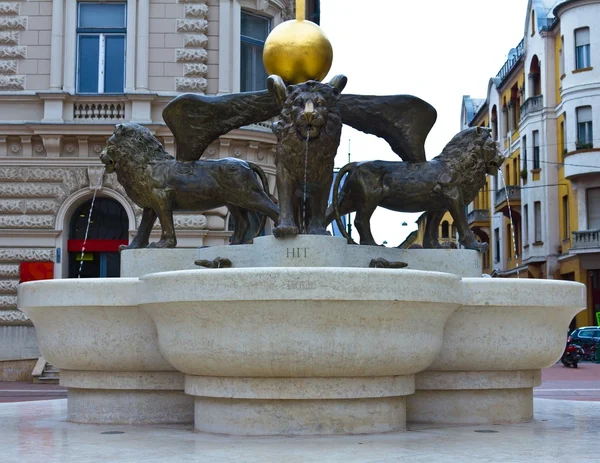 Lions Fountain — Stock Photo, Image