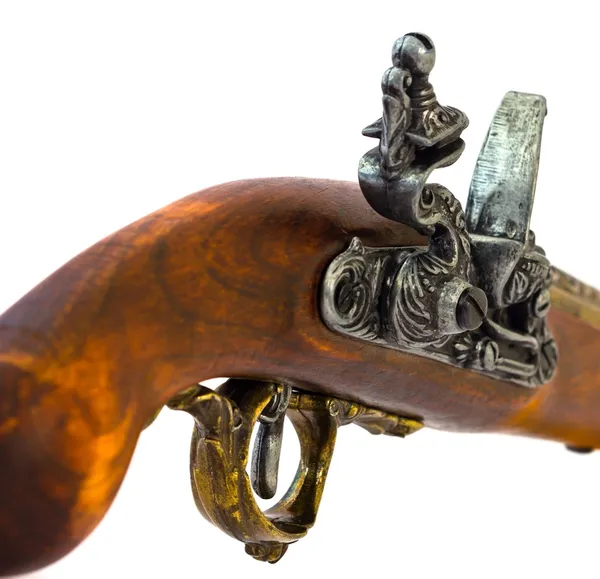 stock image Flintlock Pistol Detail