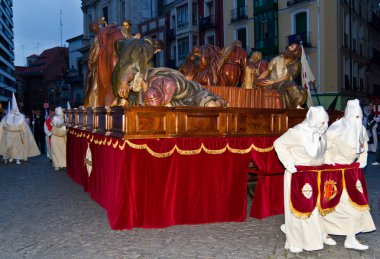 Valladolid Good Friday, April 6, 2012 clipart