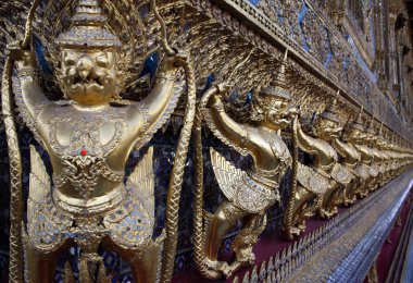 Kraliyet Sarayı (wat phra kaew), bangkok, Tayland.