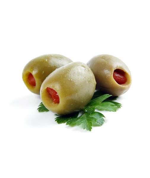 Stuffed olives — Stock Photo, Image
