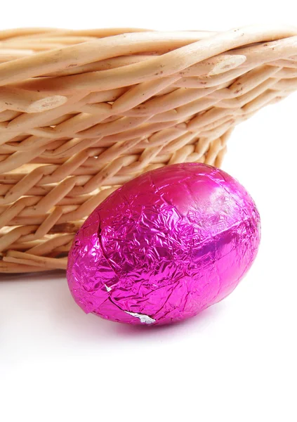Chocolate egg — Stock Photo, Image