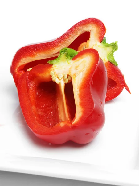 stock image Capsicum on plate