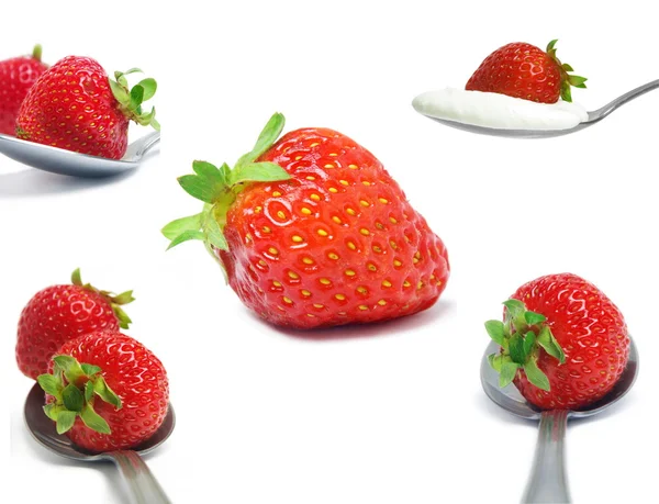 Strawberry set — Stock Photo, Image