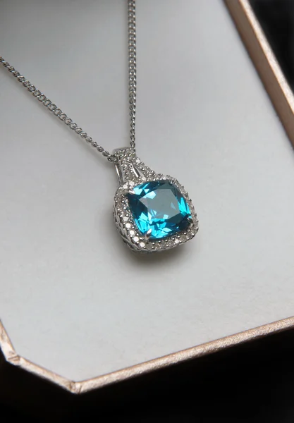 Collana di diamanti — Foto Stock