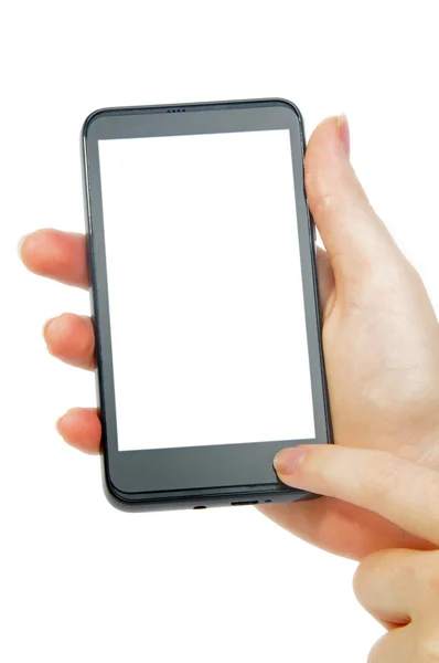 Smartphone em branco — Fotografia de Stock