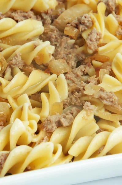 stock image Noodles meat