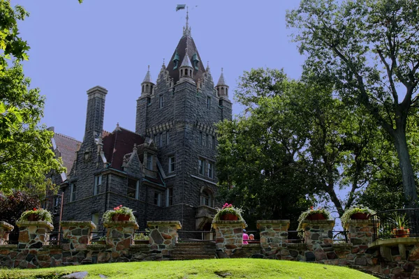 Boldt castle and grounds — Stock Photo, Image