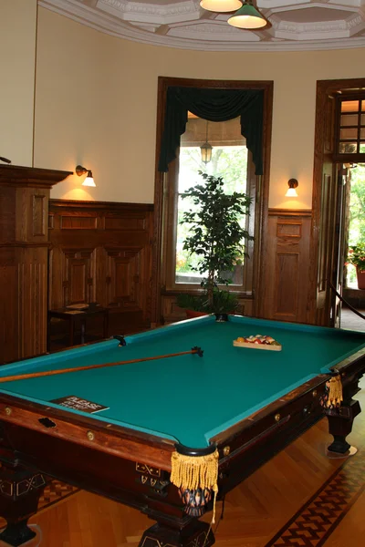 Billiard games room — Stock Photo, Image