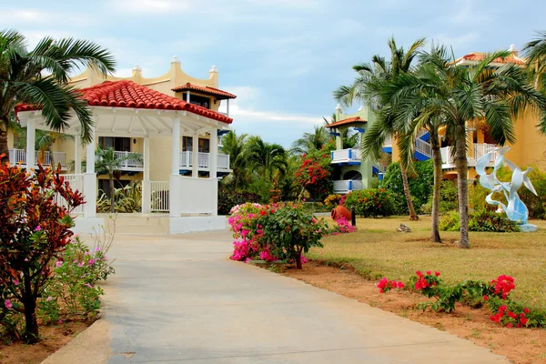 tropikal resort gazebo ve bahçeler