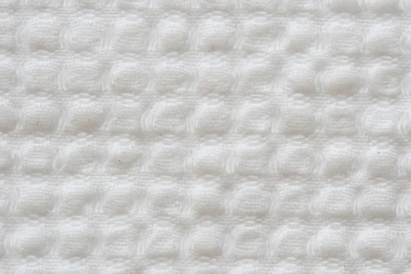 stock image Macro of soft white textured cloth for background