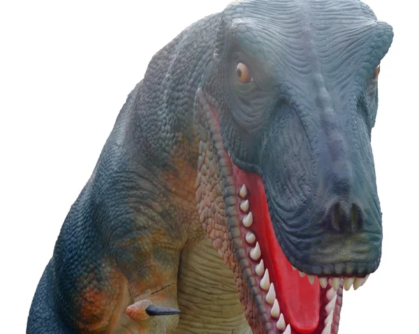 Tyrannosaurus rex dinosaur weergegeven: tanden — Stockfoto