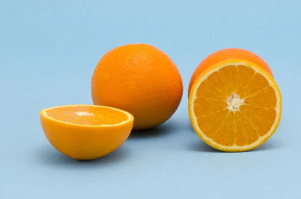 オレンジ色の果物のグループ — ストック写真