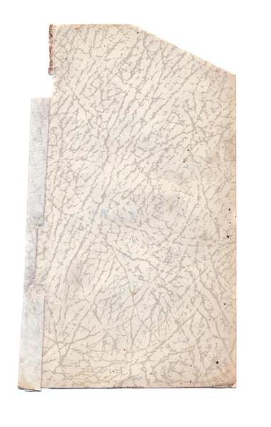 Libro aislado y creasy fondo de la hoja de mosca —  Fotos de Stock