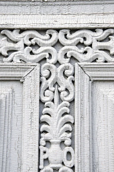 Histórico esculpido portas fragmento fundo — Fotografia de Stock