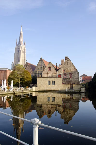 Staré město v brugge, Belgie — Stock fotografie