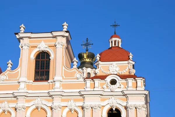 Kyrkan Saint casimir i vilnius, Litauen — Stockfoto