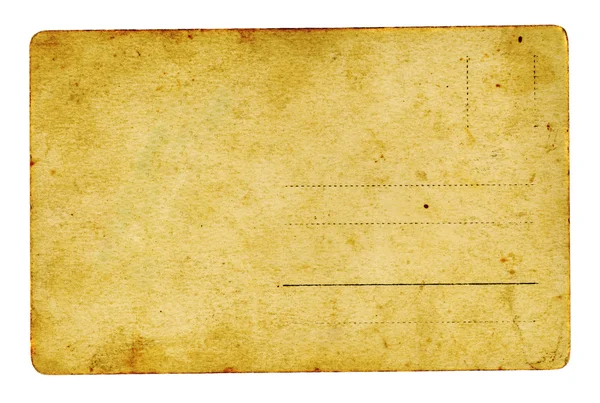 Izole eski ve pis kartpostal arka plan — Stok fotoğraf