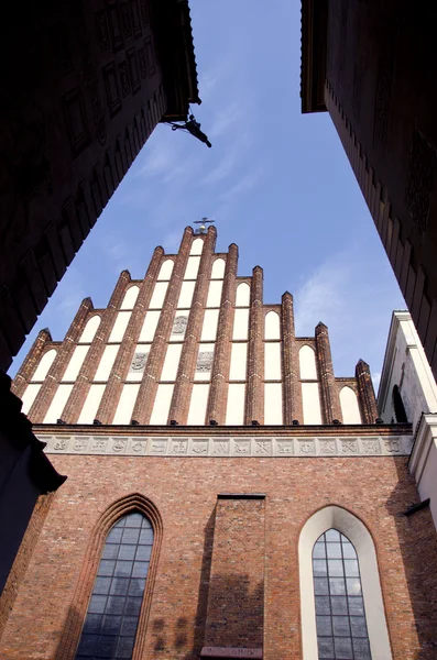 Calle del casco antiguo en Varsovia, Polonia —  Fotos de Stock