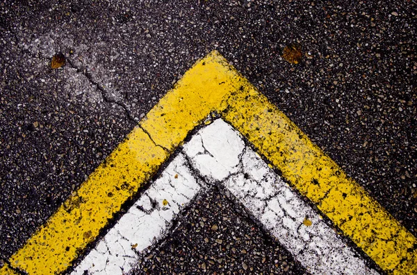 Pozadí malovaný asfalt s linkami — Stock fotografie
