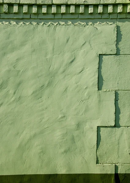 Velho fundo parede verde — Fotografia de Stock