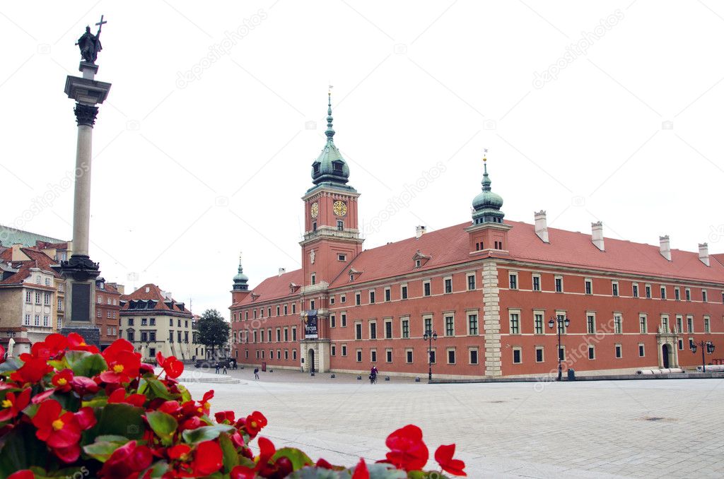 Poland capital Warsaw kings palace