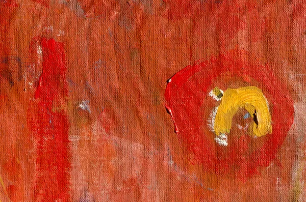 Boyalı tuval turuncu arka plan — Stok fotoğraf