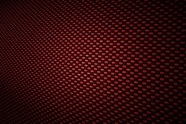 赤い炭素繊維の背景 — ストック写真