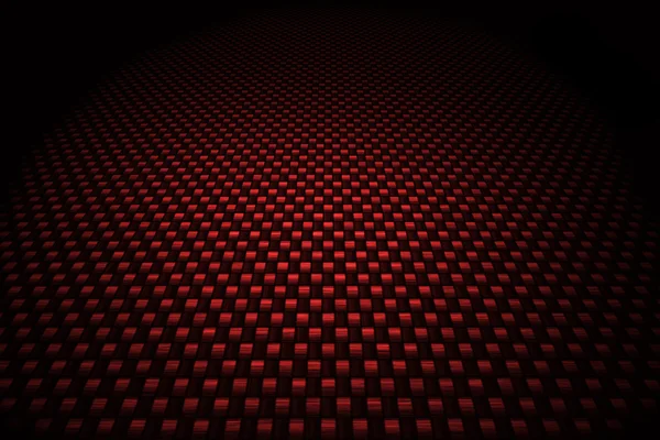 Kırmızı karbon fiber arka plan — Stok fotoğraf