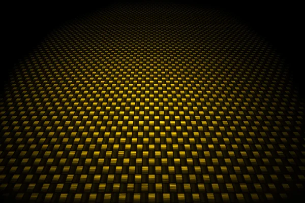 Altın karbon fiber arka plan — Stok fotoğraf