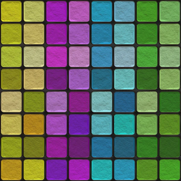 Färgglad ögonskugga palett — Stockfoto