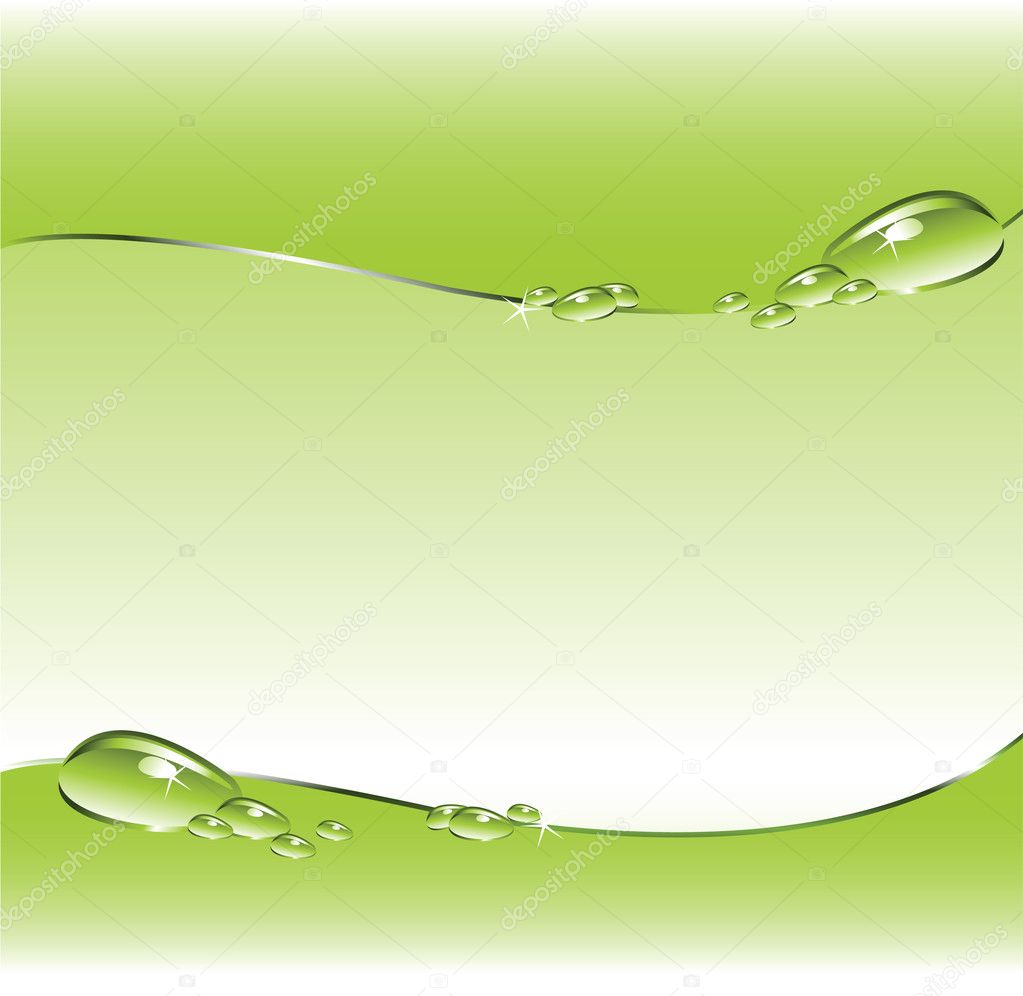 Green water background Vector Art Stock Images | Depositphotos
