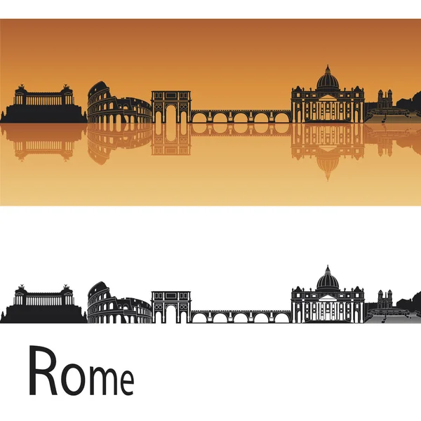 Στον ορίζοντα της Ρώμης — Διανυσματικό Αρχείο