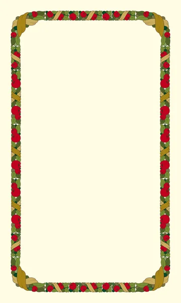 Stock vector Ornamental frame vintage vector